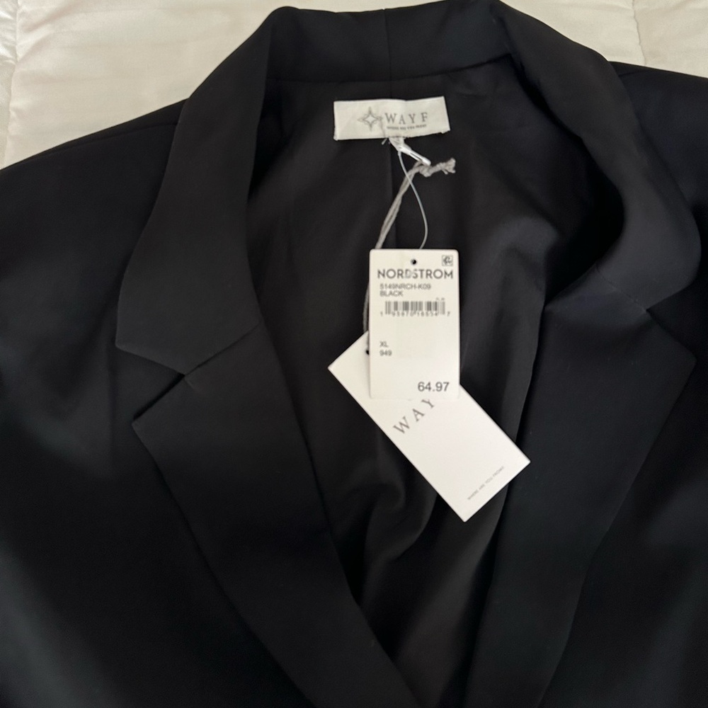 Wayf Black Blazer